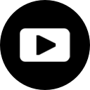 A black background with a white play button icon inside a rounded rectangle, resembling a video or media playback symbol.